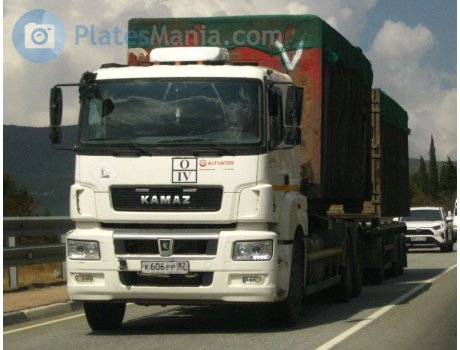 к606рр82, KamAZ 6520