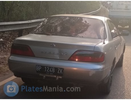 BP 1248 ZK, Nissan Presea