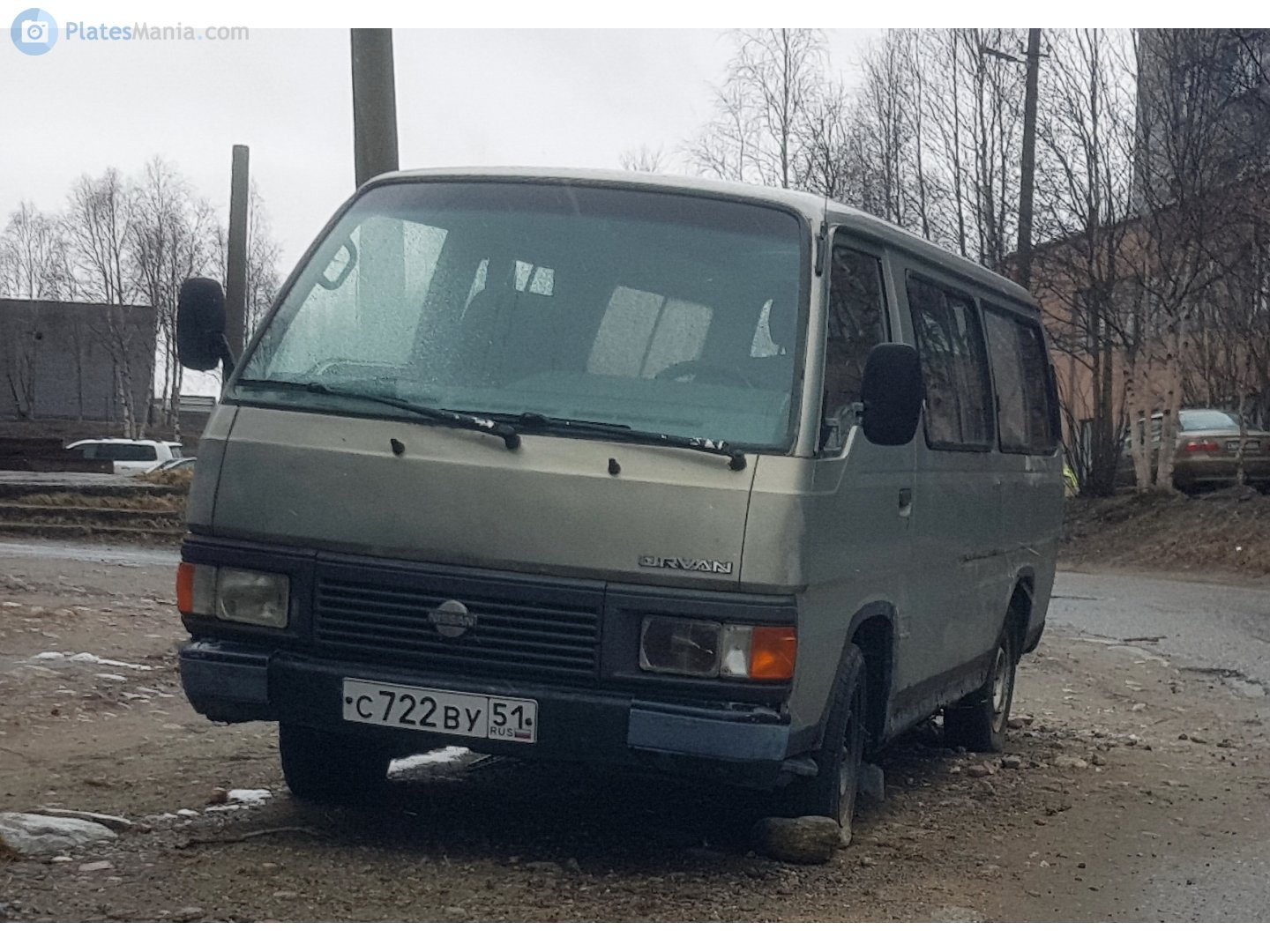 с 722 ву 51, Nissan Urvan 2nd gen (E24), 1986-2001