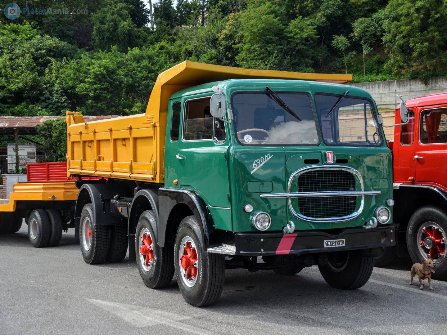 VC 79734, FIAT 600 Serie III Trucks 690, 1960–1971