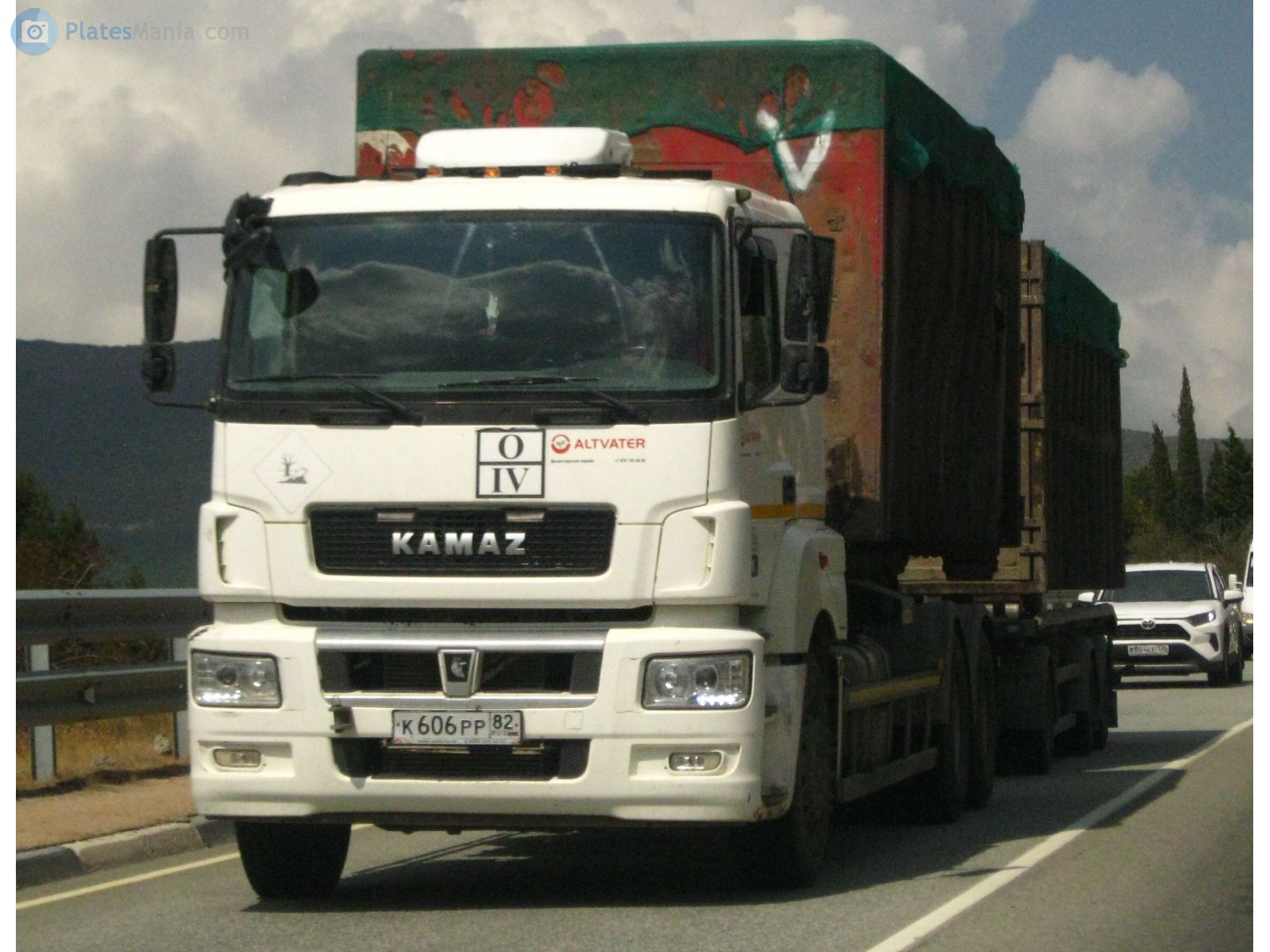 к 606 рр 82, KamAZ 6520 65208, 2017–