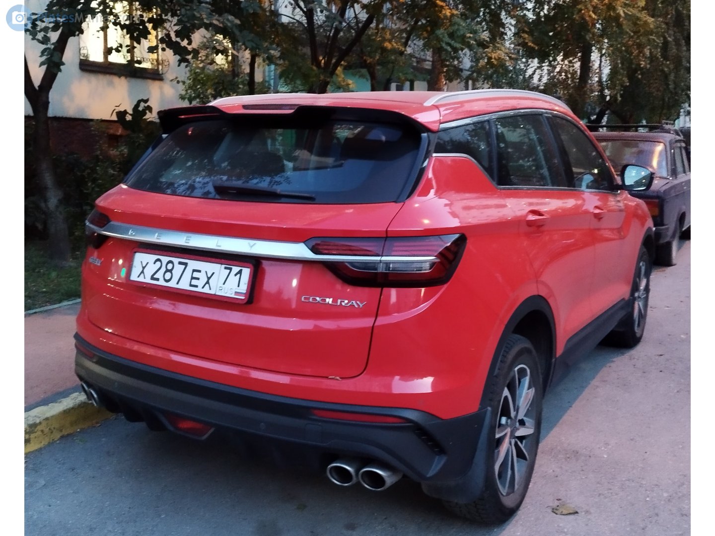 х 287 ех 71, Geely Coolray 