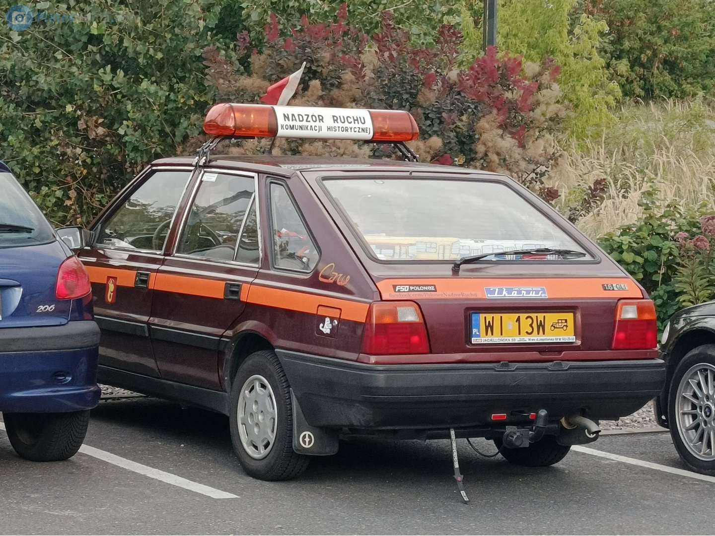 WI 13W, FSO Polonez 1st gen Liftback (Caro), 2nd facelift, 1991–1997