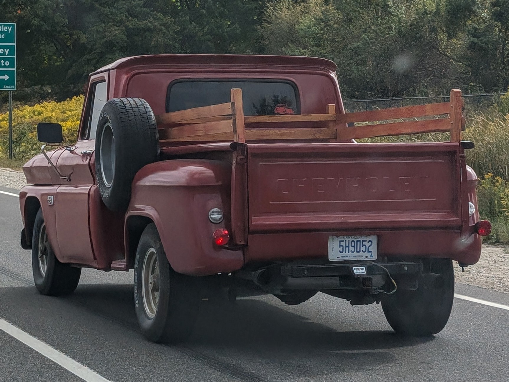 5H9052, Chevrolet C/K-Series 1st gen 10–40 Stepside Pickup, facelift, 1961–1966
