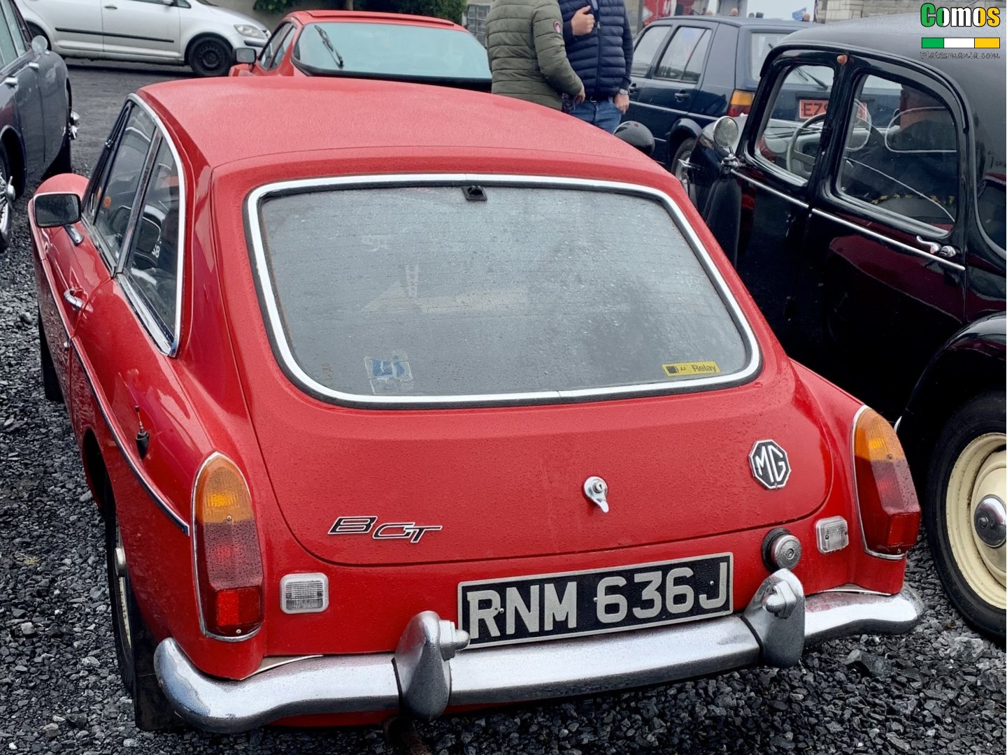 RNM636J, MG B 1st gen GT Coupé, 1965–1980