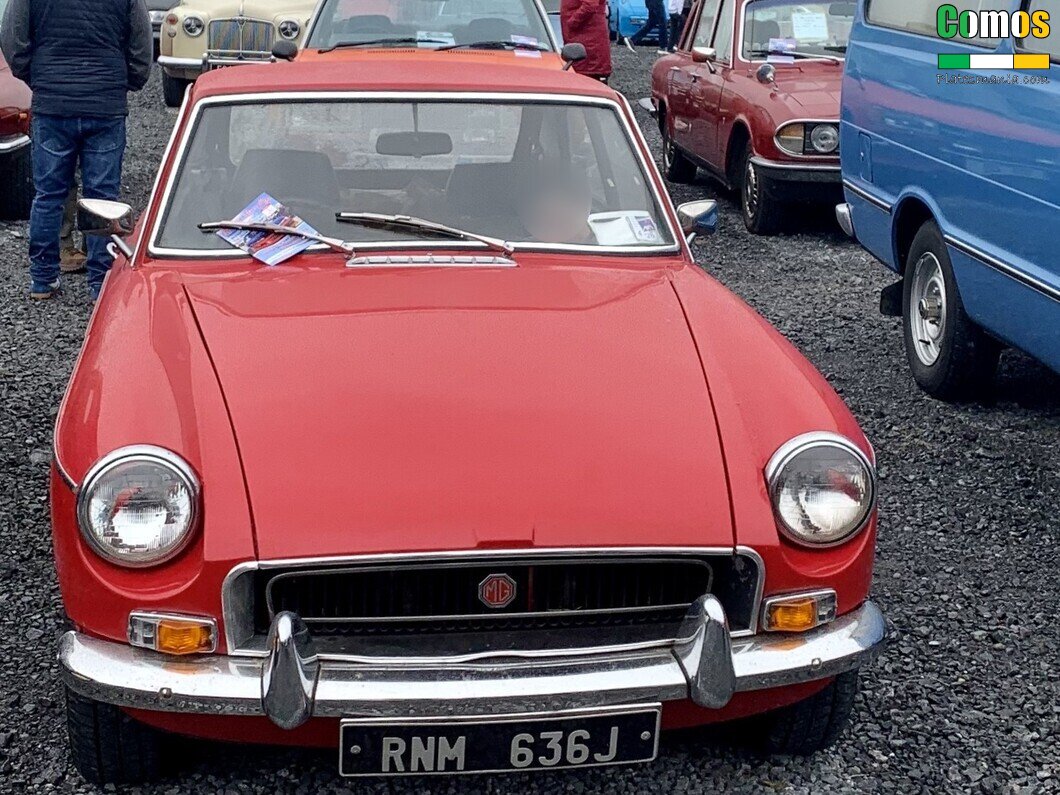 RNM636J, MG B 1st gen GT Coupé, 1965–1980