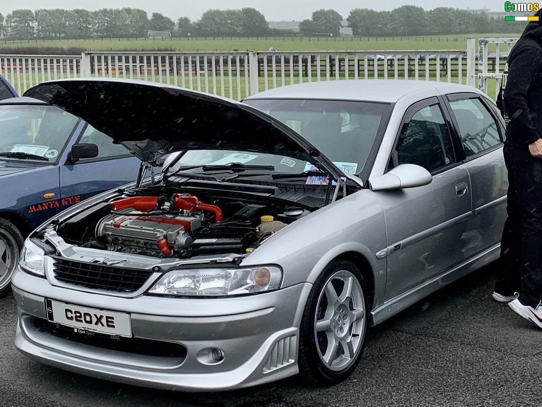 C2OXE, License plate without vehicle 