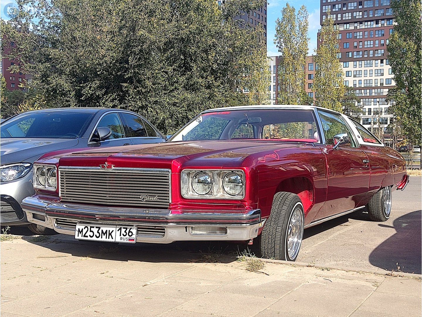 м 253 мк 136, Chevrolet Caprice 2nd gen 1971 2-door Hardtop Coupé (16647; B-body), 1970–1971