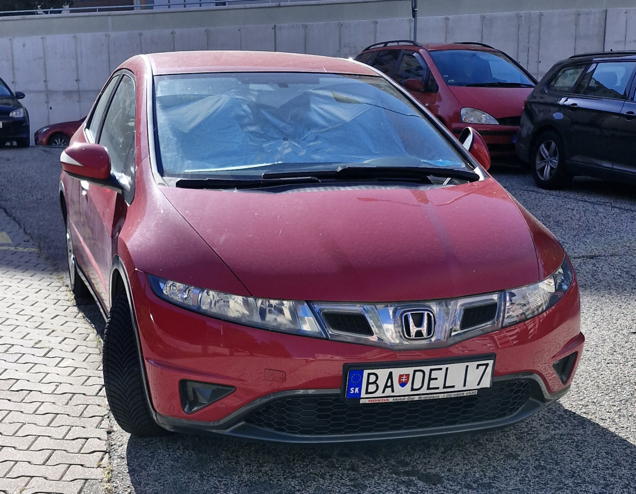 BA-DELI7, Honda Civic 8th gen 5-door Hatch (FK/FN; Global-market), 2005–2012