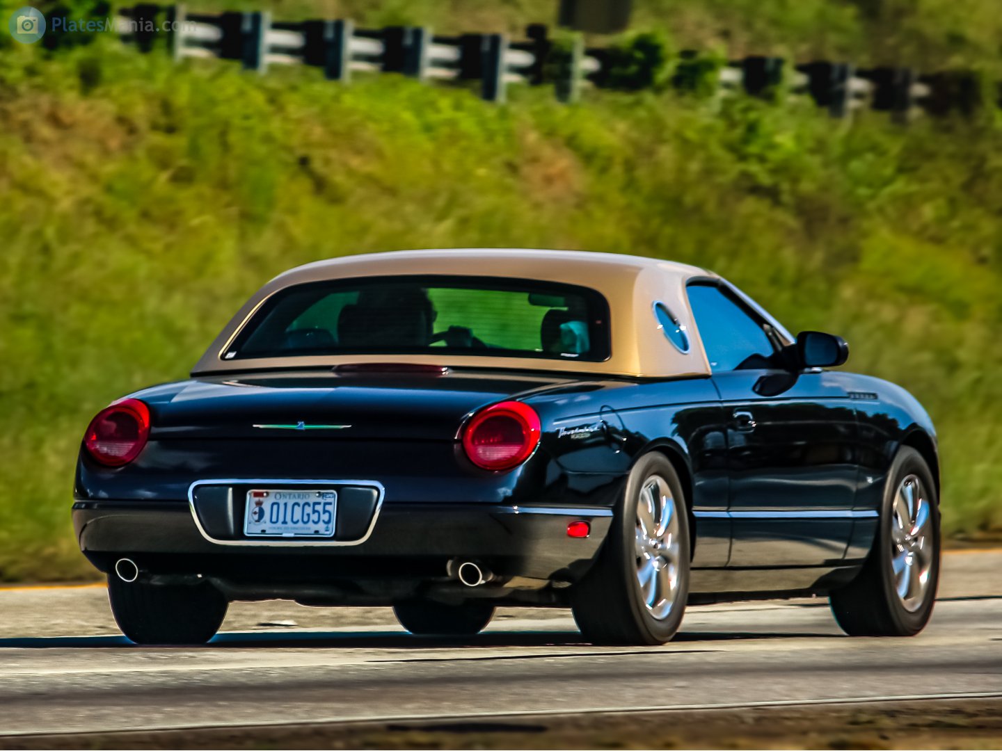 01CG55, Ford Thunderbird 11th gen Convertible, 2002–2005
