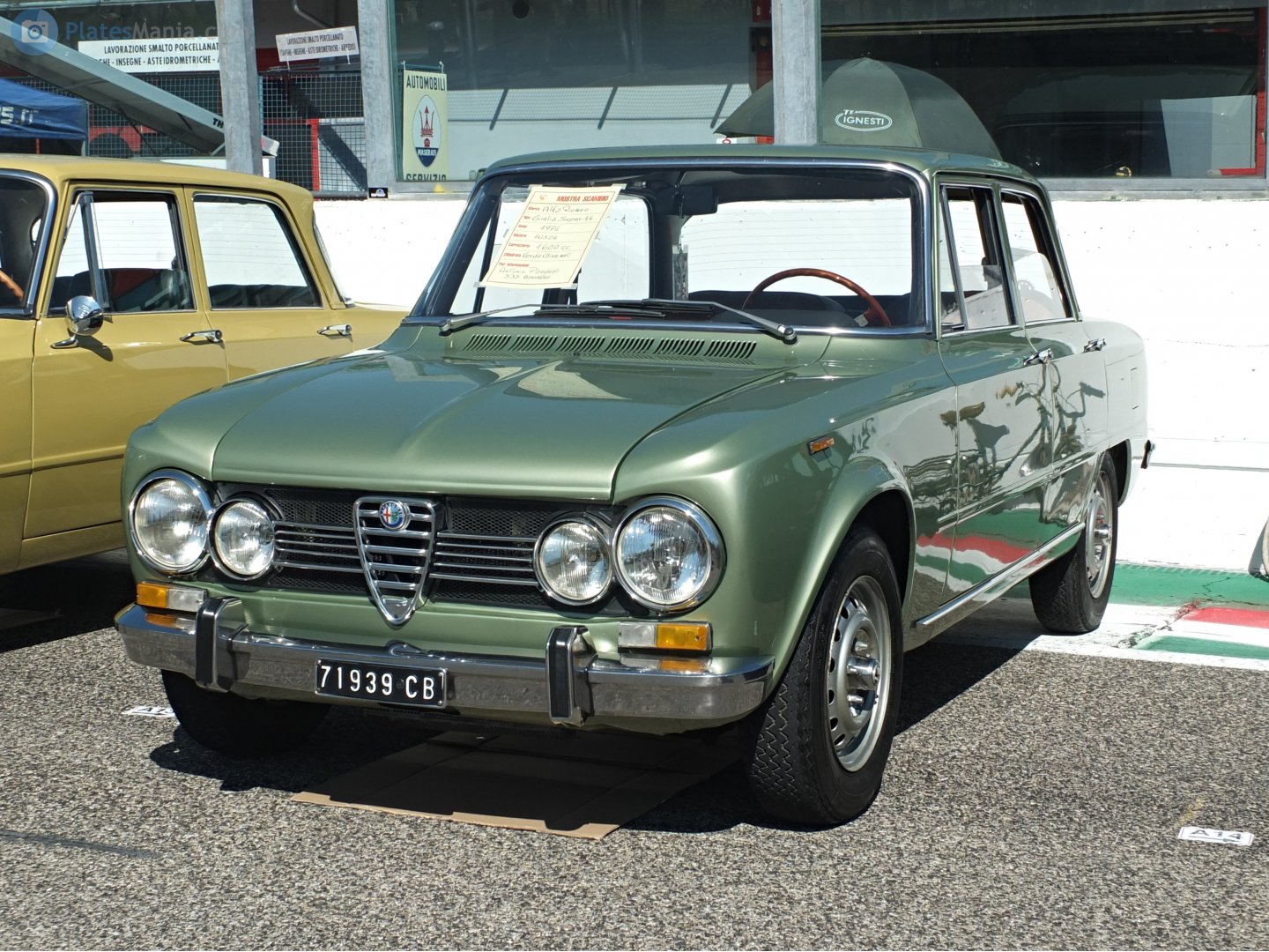 CB 71939, Alfa Romeo Giulia 1st gen (105), 1962–1977