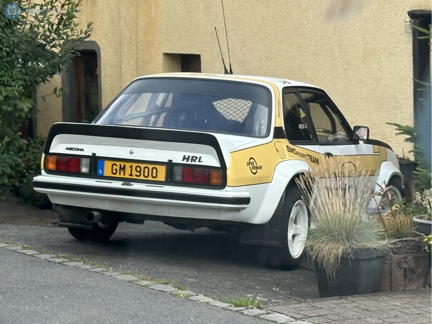 GM 1900, Opel Ascona 2nd gen 2-door Sedan (B), 1975–1981