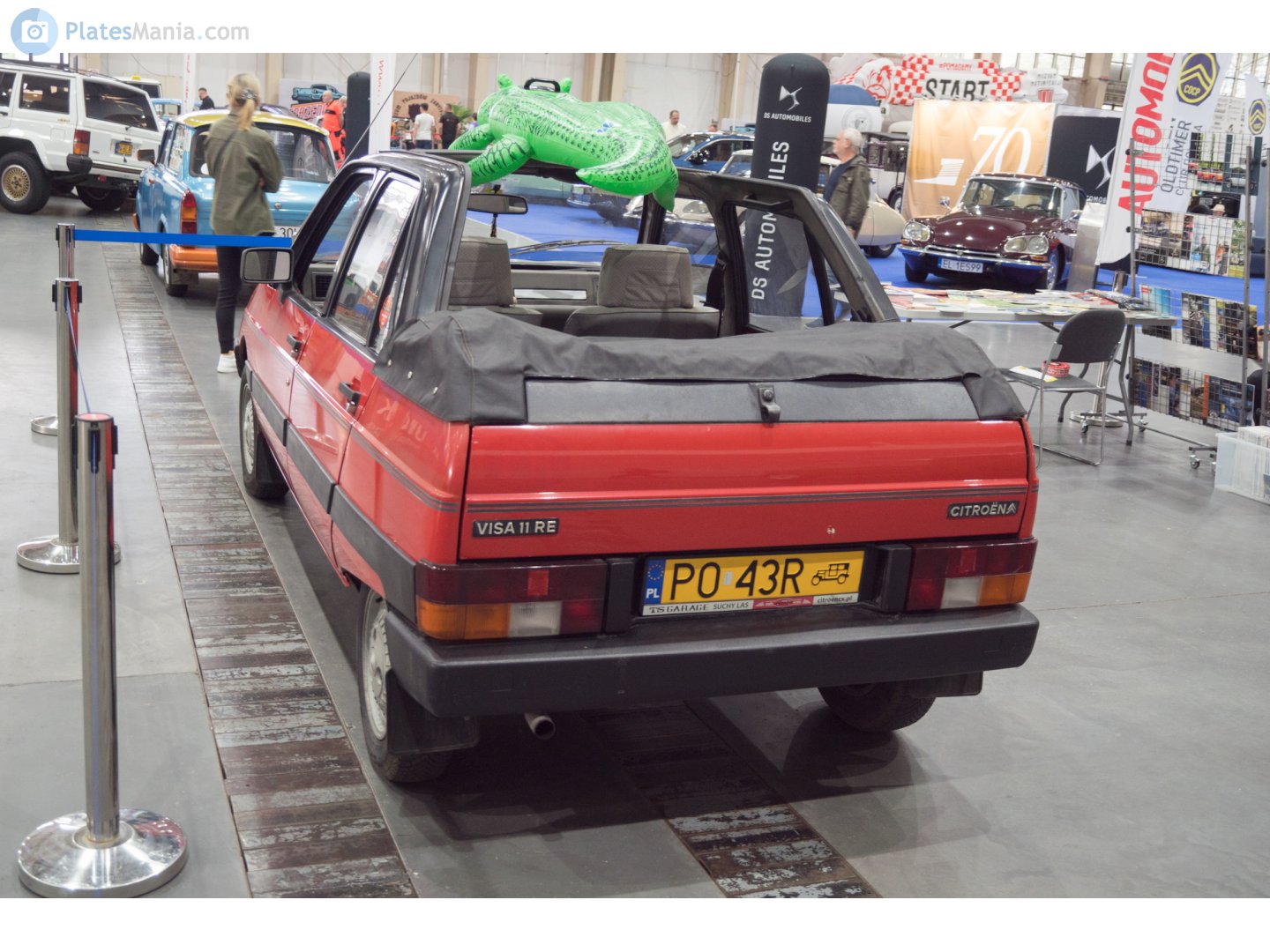 PO 43R, Citroёn Visa 1st gen Super E Decapotable, 1983–1985