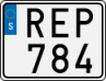 License plate of Sweden, Regular plates