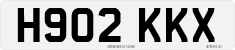 License plate of the United Kingdom, 1983 year system