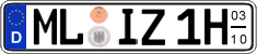 German license plate, Seasonal plates (Oldtimers)