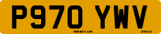 License plate of the United Kingdom, 1983 year system