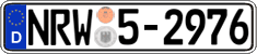 German license plate, Regional authorities