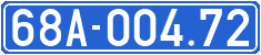 License plate of Vietnam, Government and public administrations