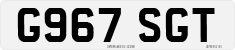License plate of the United Kingdom, 1983 year system