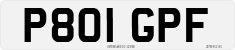 License plate of the United Kingdom, 1983 year system
