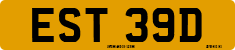 License plate of the United Kingdom, 1963 year system