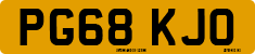 License plate of the United Kingdom, 2001 year system