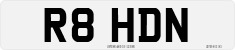 License plate of the United Kingdom, 1983 year system