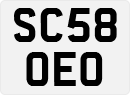 License plate of the United Kingdom, 2001 year system