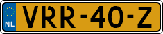 License plate of the Netherlands, Light Commercial Vehicles (1994 system)