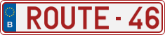 License plate of Belgium, Vanity Plates (2014)