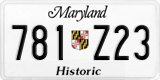 Maryland, Historic (123-456)