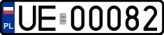 License plates of Poland, Military