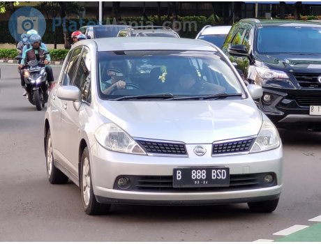 B 888 BSD, Nissan Latio