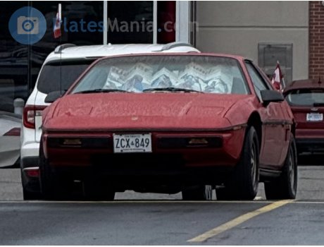 ZCX-849, Pontiac Fiero