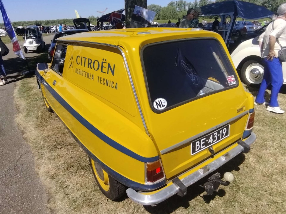 BE-43-19, Citroёn Ami 1st gen 8 Service Van, facelift, 1969–1979