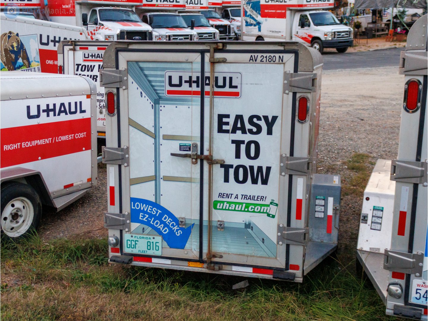 GCF 816, U-Haul 5' x 8' Cargo Trailer (AV) 