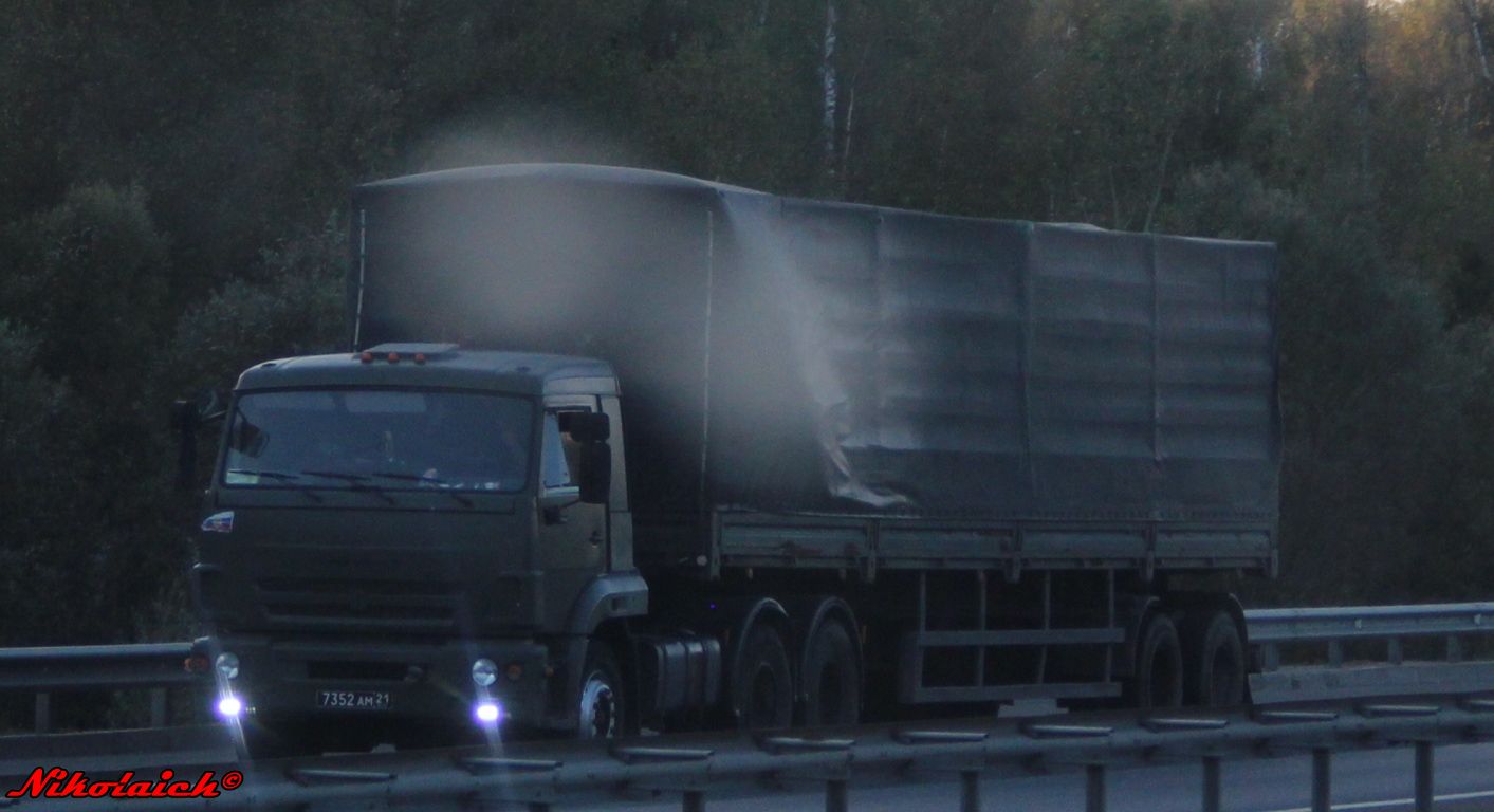 7352 ам 21, KamAZ 6511 65116 Military, 2013–