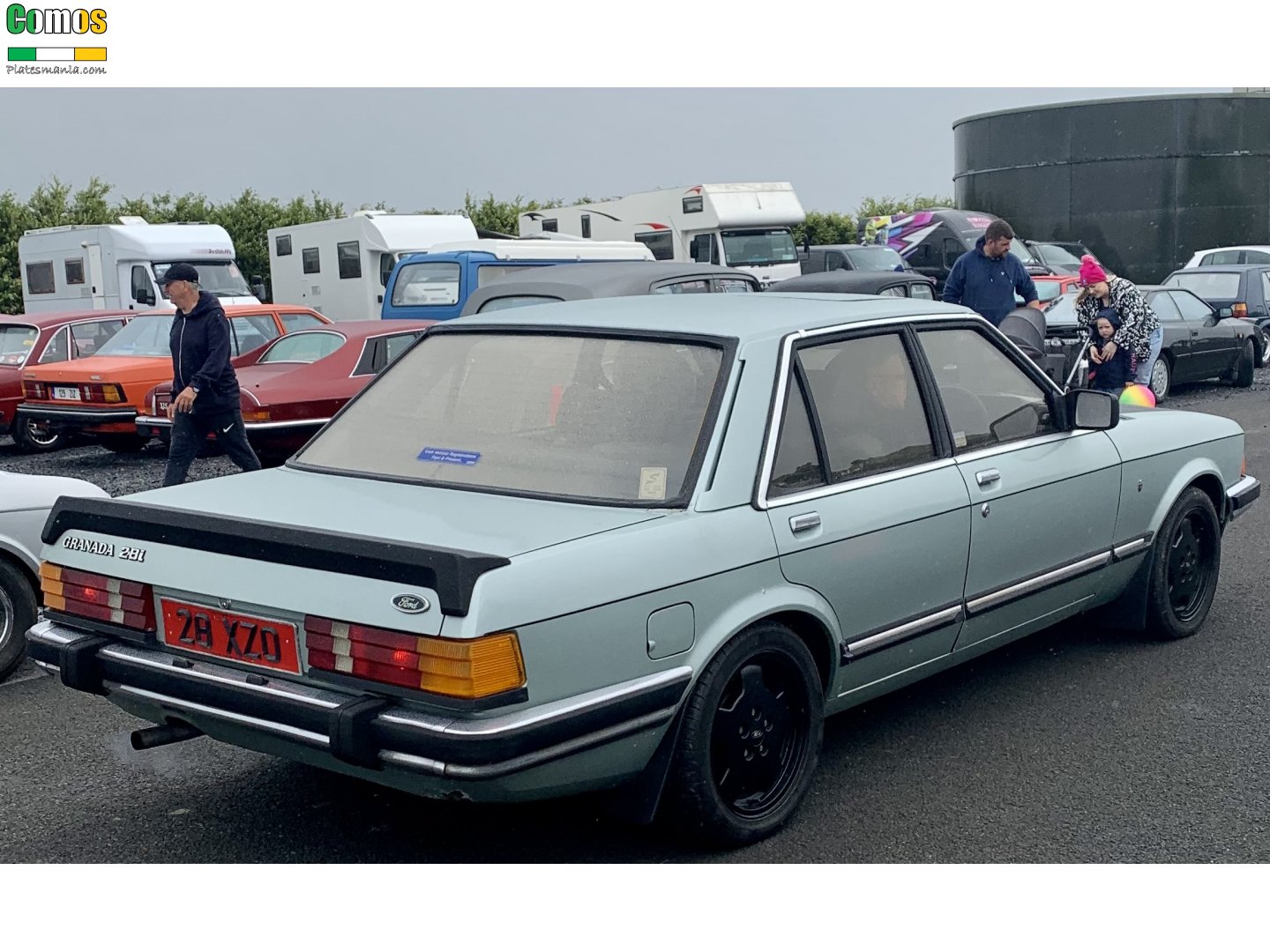 28XZO, Ford Granada 2nd gen 4-door Sedan (GFU; EU-market), 1977–1985
