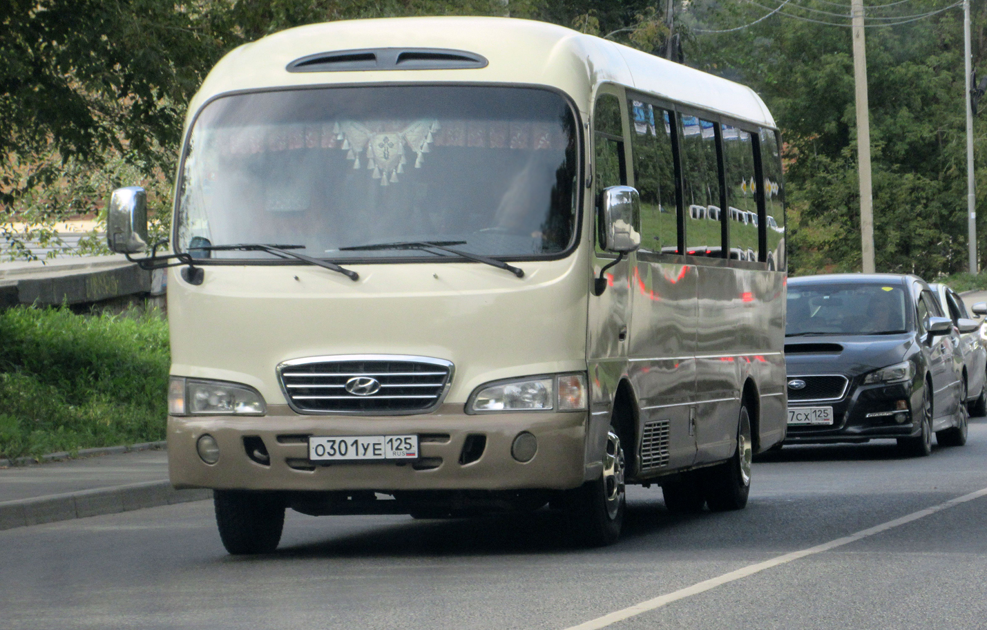 о 301 уе 125, Hyundai County 1st gen (CS), 1998–2007 (–2012 for RU-market)