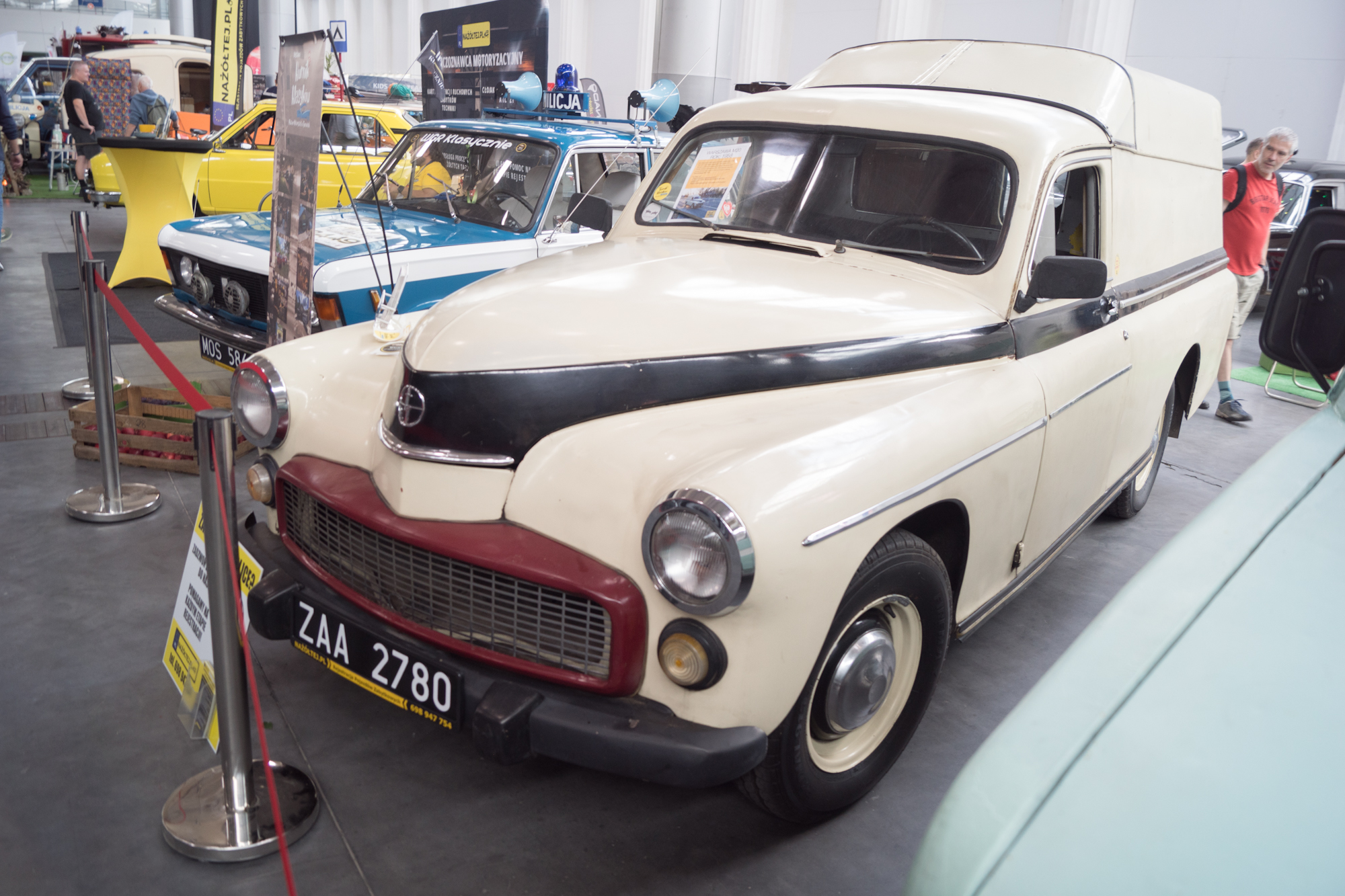 ZAA 2780, License plate without vehicle 