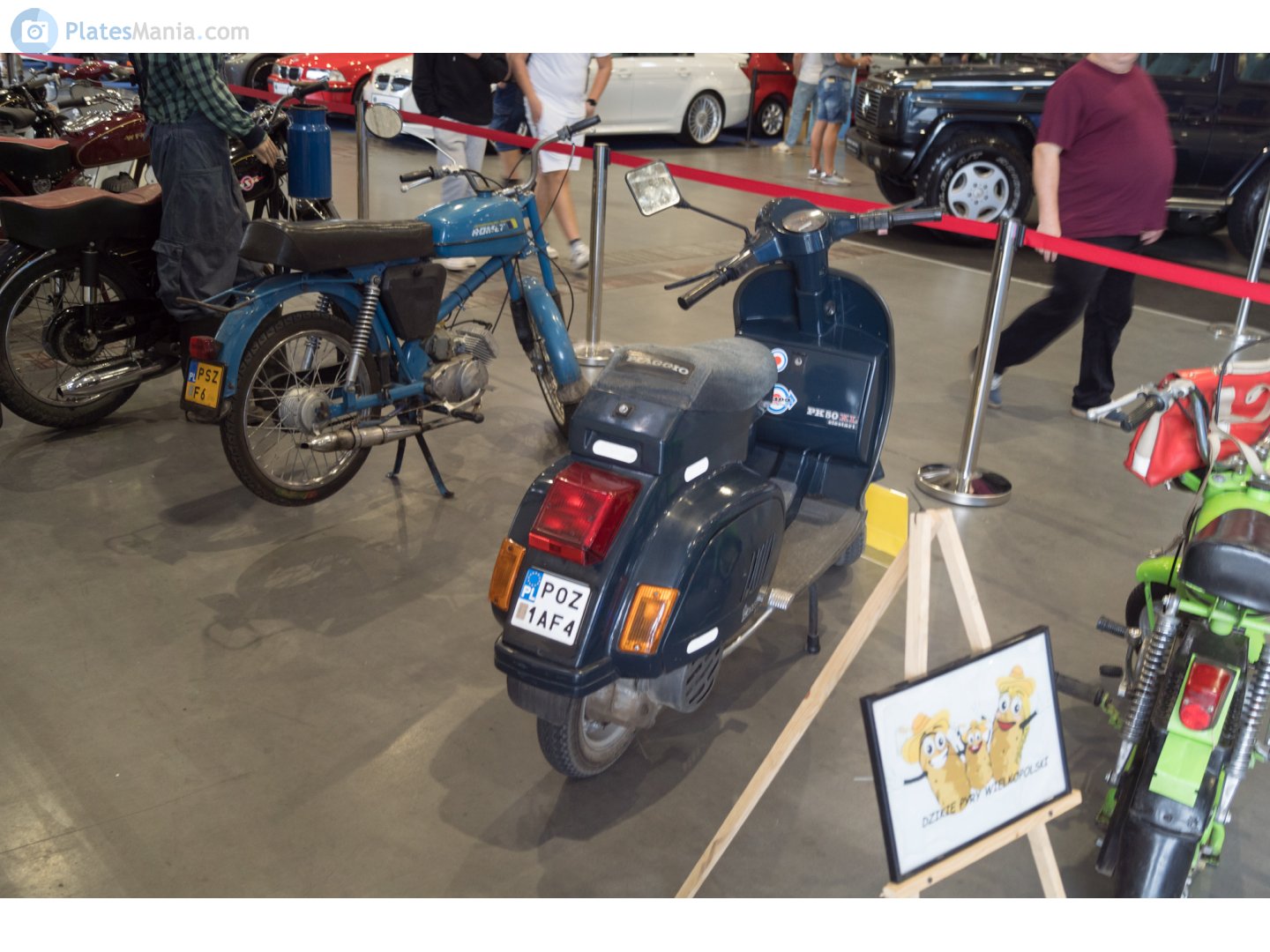 POZ 1AF4, Vespa P/PK/PL/PX 