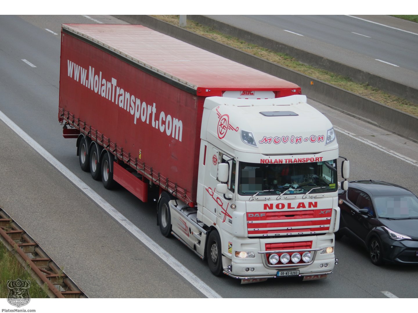 08-WX-6283, DAF XF 3rd gen (XF105), 2006–2020