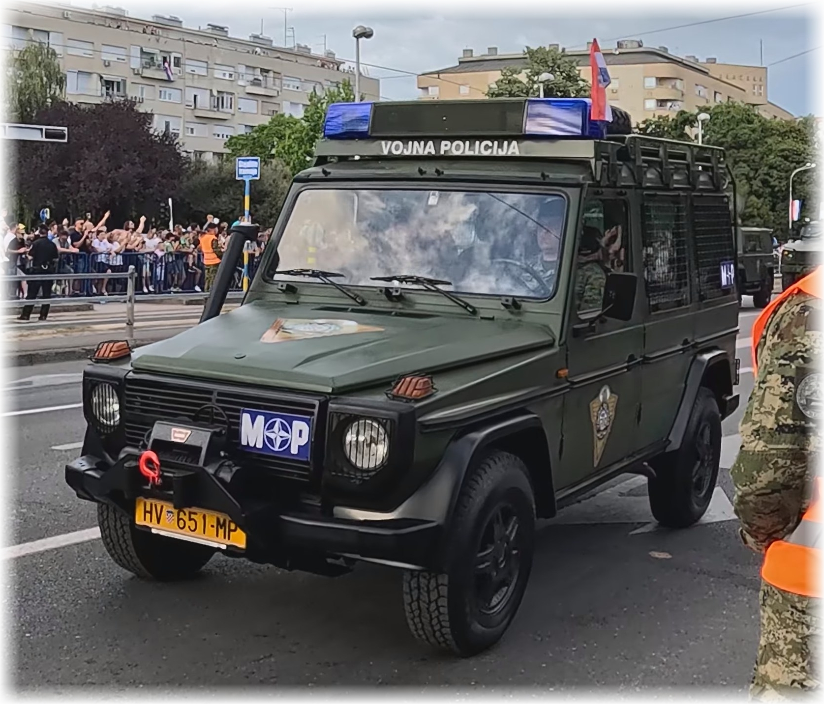 HV 651-MP, Mercedes-Benz G-Klasse Wolf 5-door SUV (W460/W461/W462; Military-spec), 1979–