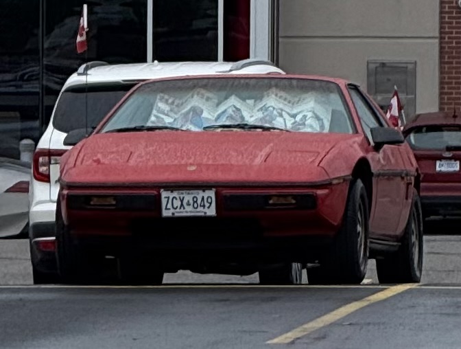 ZCX-849, Pontiac Fiero 1st gen (P-body), 1983–1985