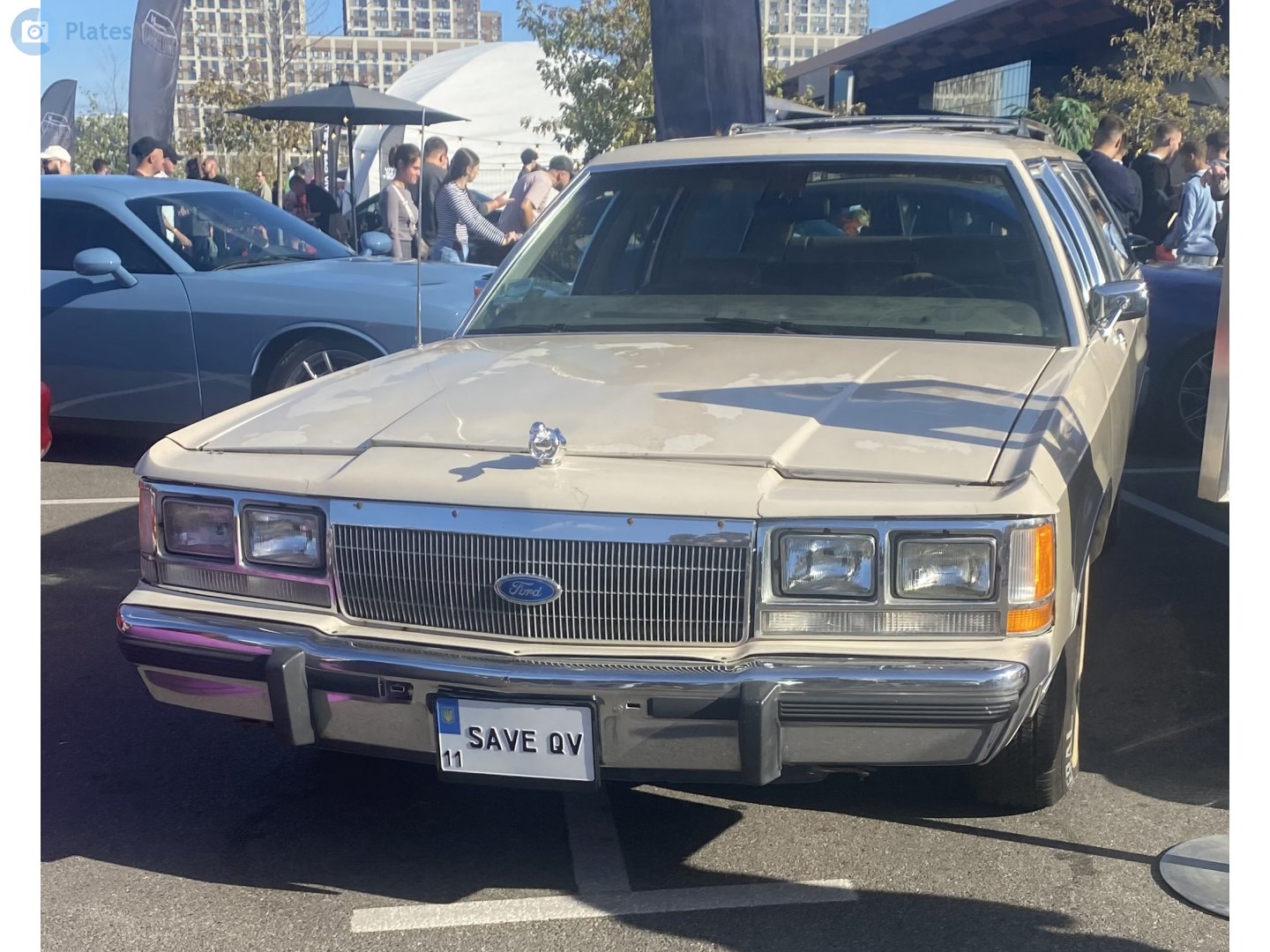 11 SAVE QV, Ford Crown Victoria LTD Country Squire 5-door Station Wagon (74K), 1979–1991