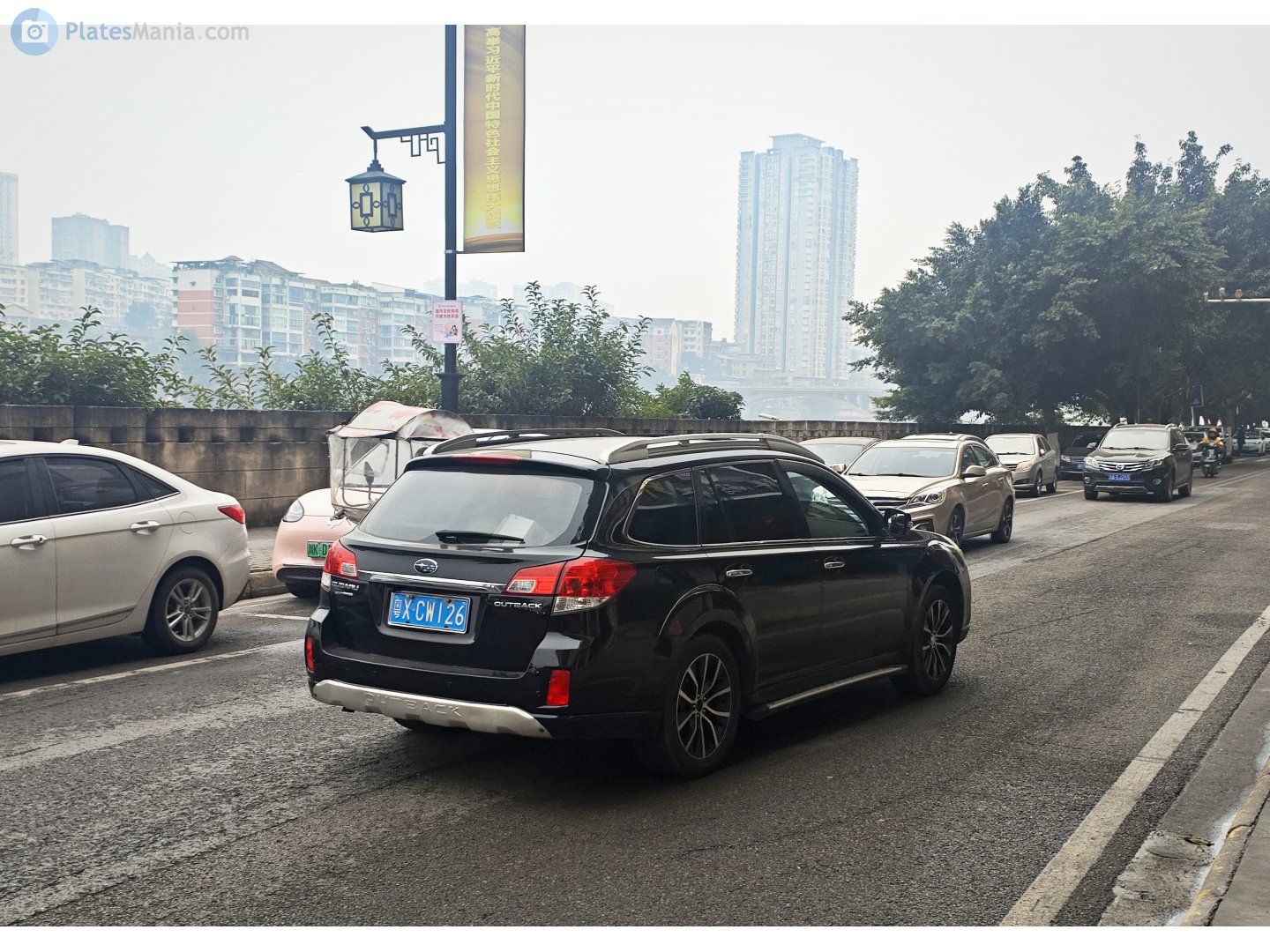 粤X·CW126, Subaru Outback 4th gen (BR), 2009–2014