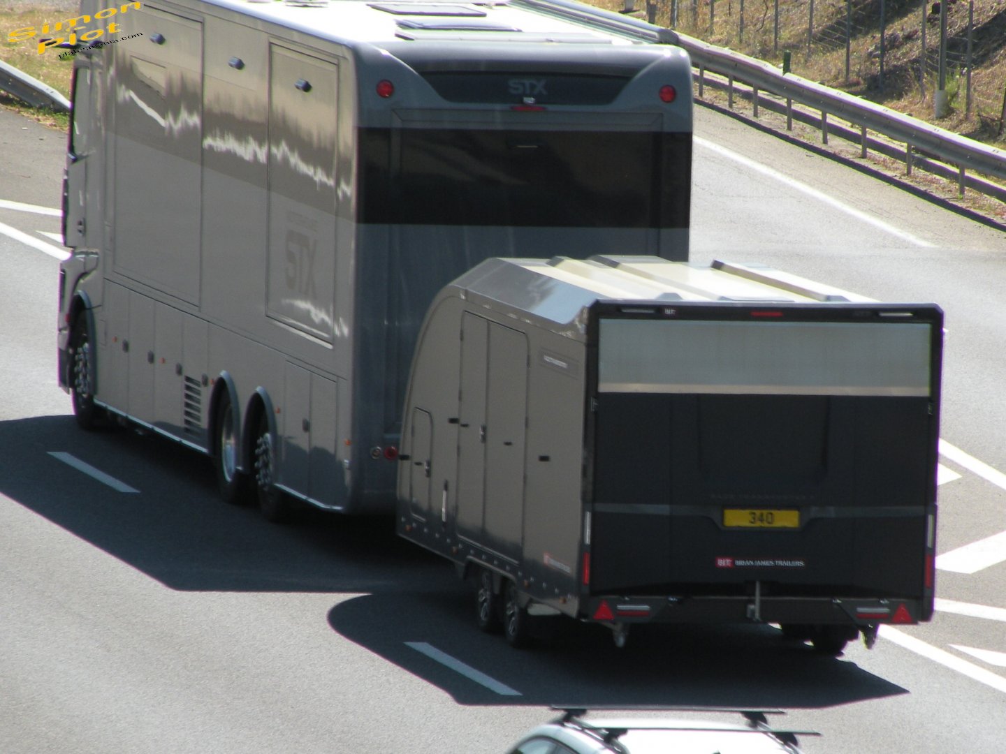 34O, Brian James Race Transporter 