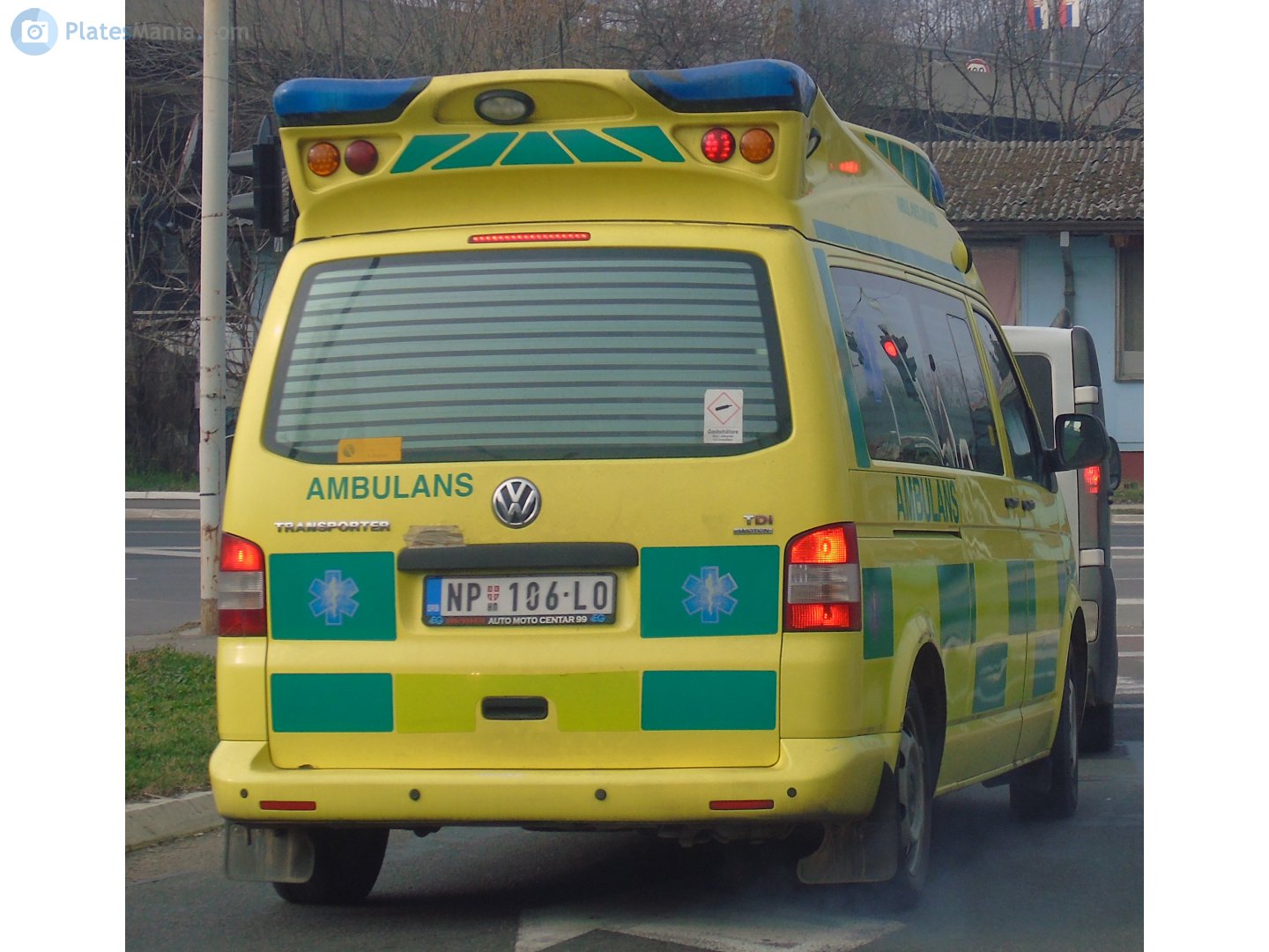 NP 106-LO, Volkswagen Transporter 5th gen Van (T5) (7E/7H), facelift, 2009–2015