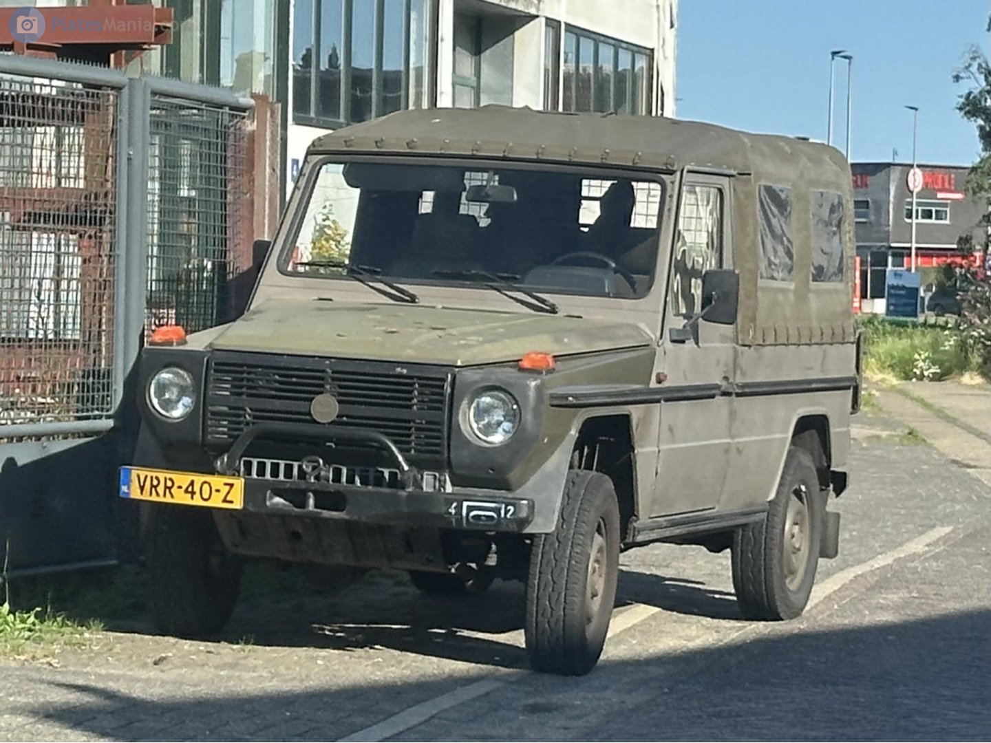 VRR-40-Z, Steyr Daimler-Puch G-Klasse 3-door Open-Roof SUV (W460/W461; Military-market), 1979–2000